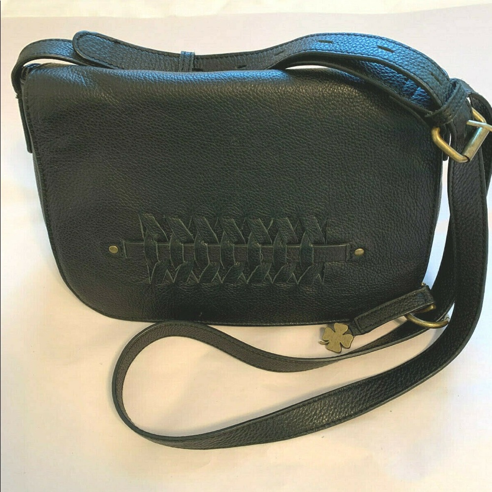 Lucky Brand Kingston Flap Crossbody Leather Bag